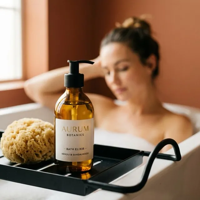 Spa Editorial AI photo look