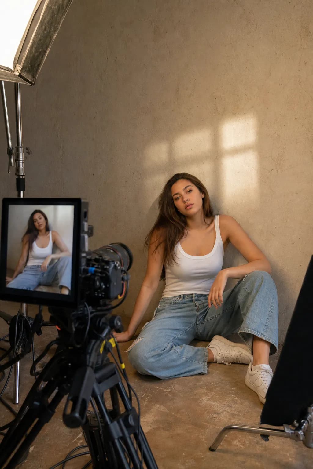 Behind The Scenes AI photo look