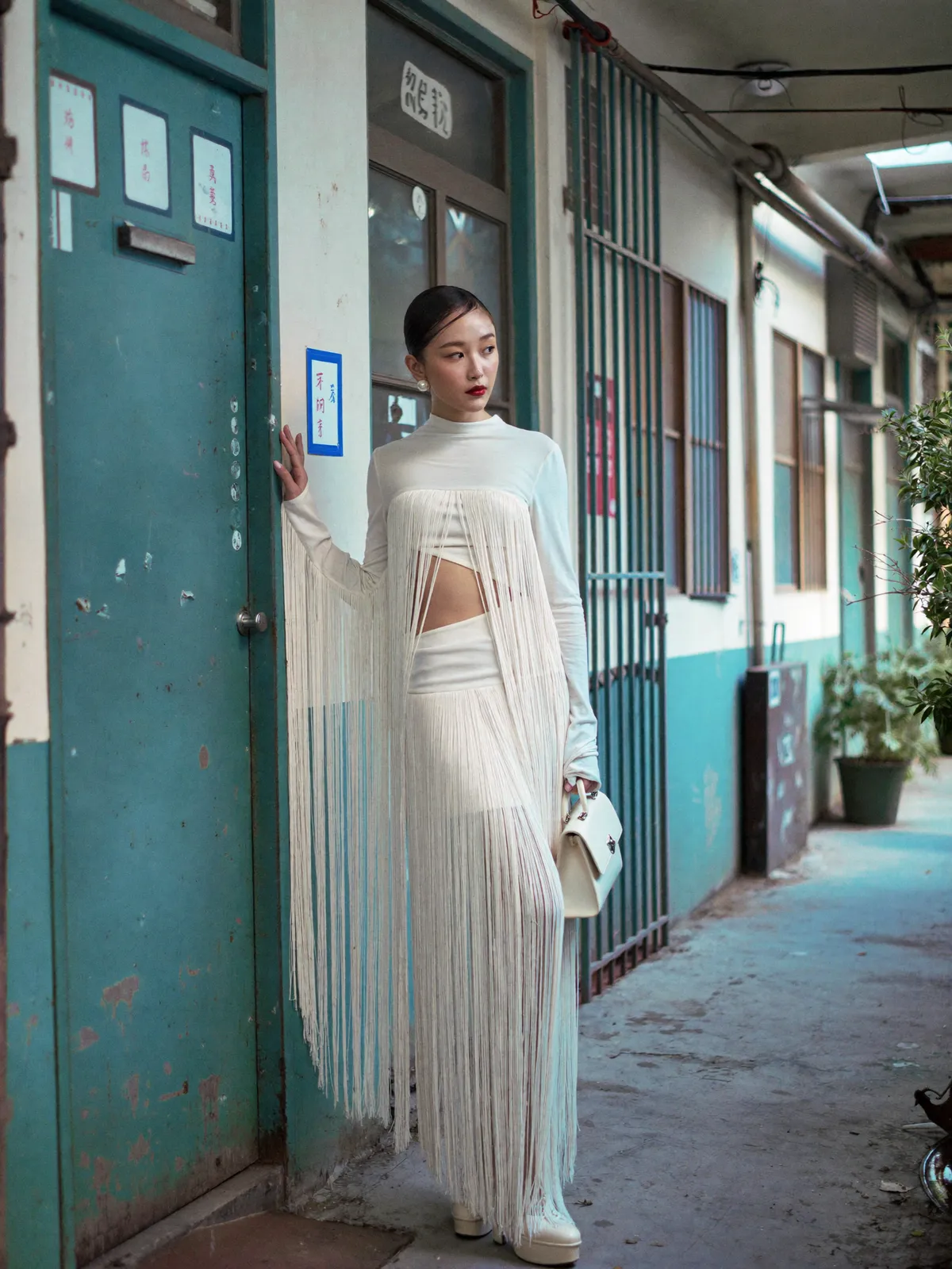 Apartment Corridor AI photo look
