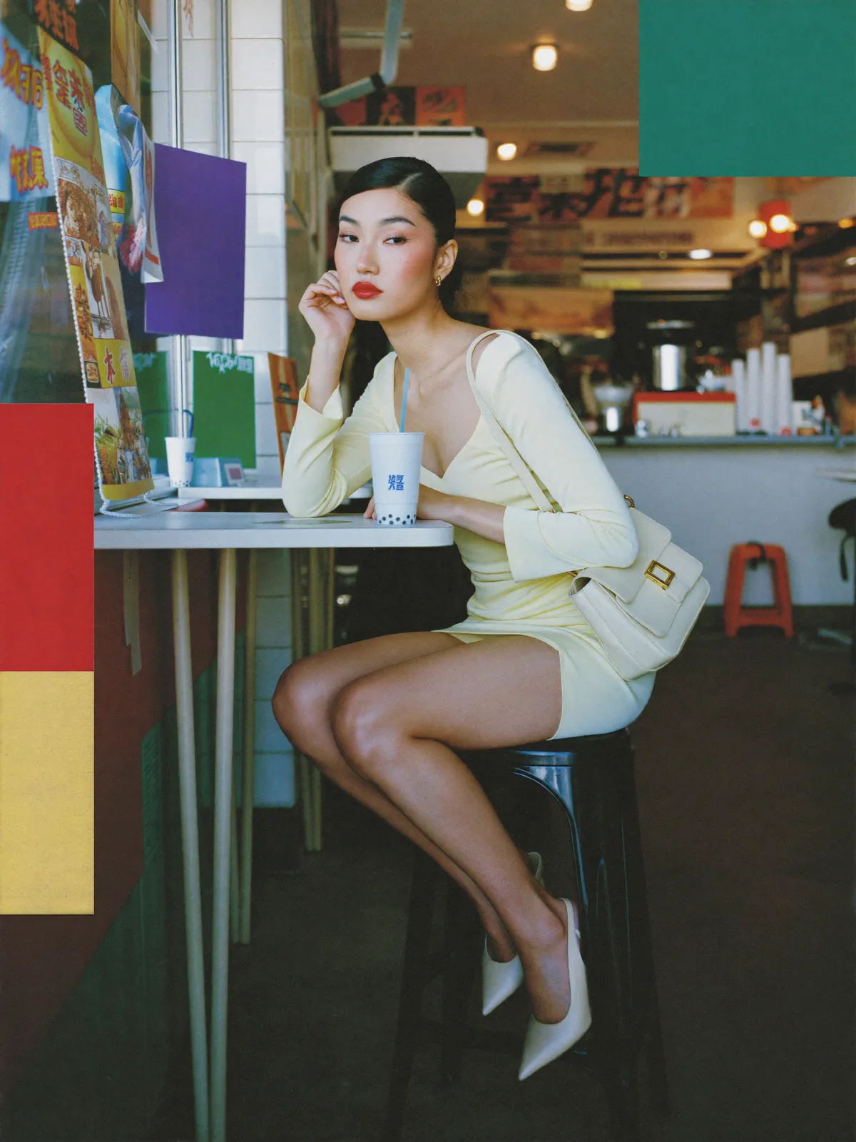 Bubble Tea Break AI photo look