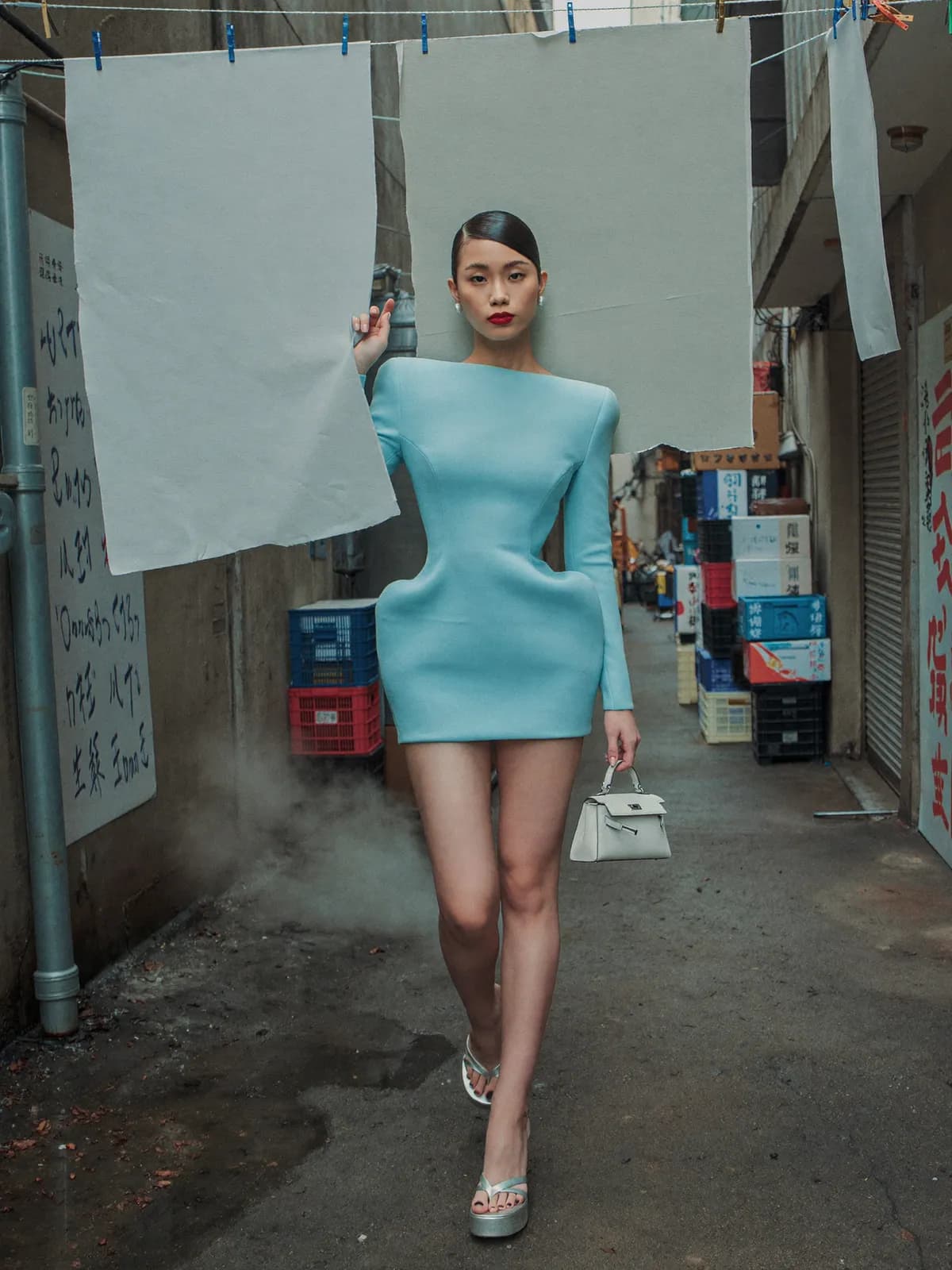 Butcher Paper Alley AI photo look