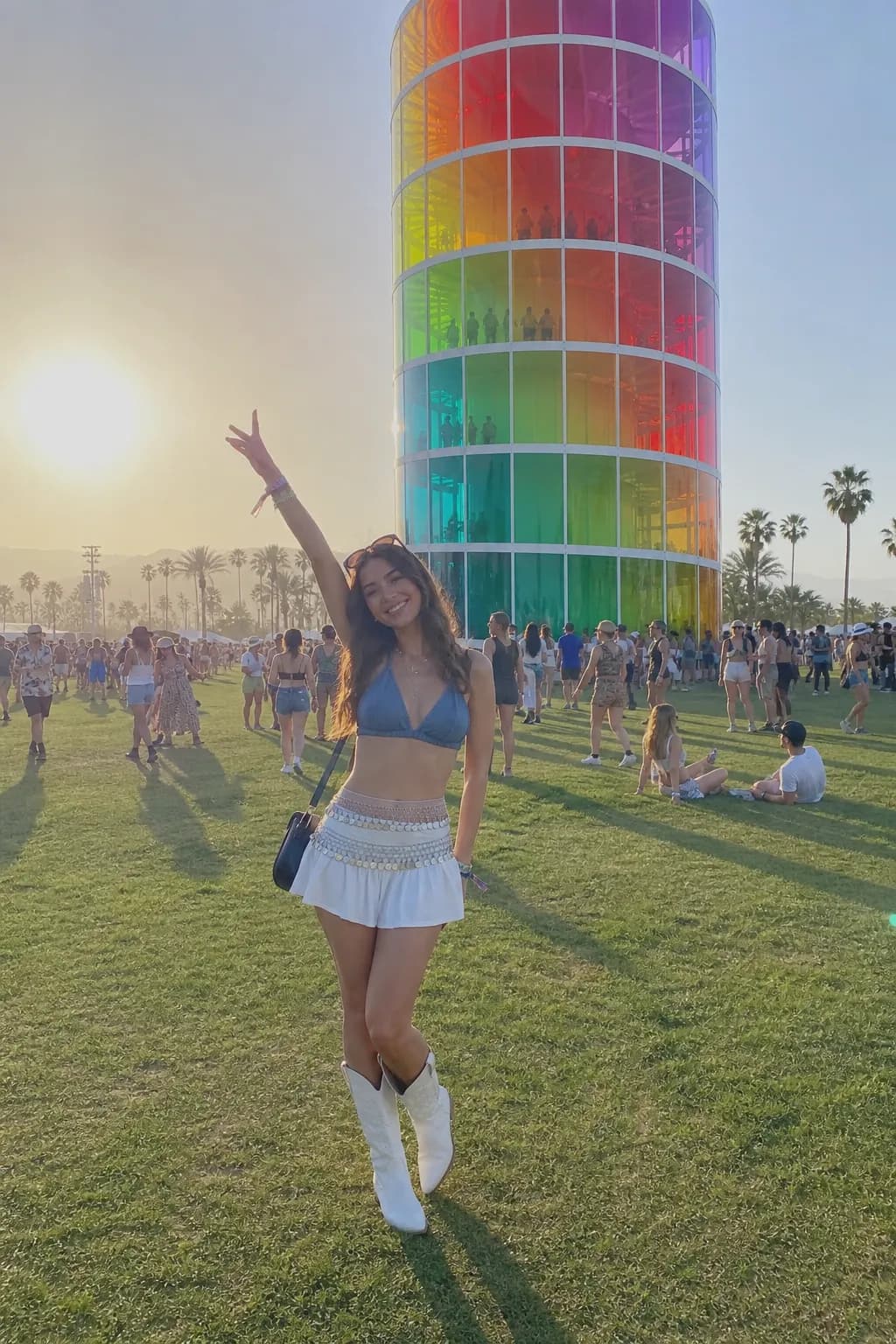 Coachella Tower AI photo look