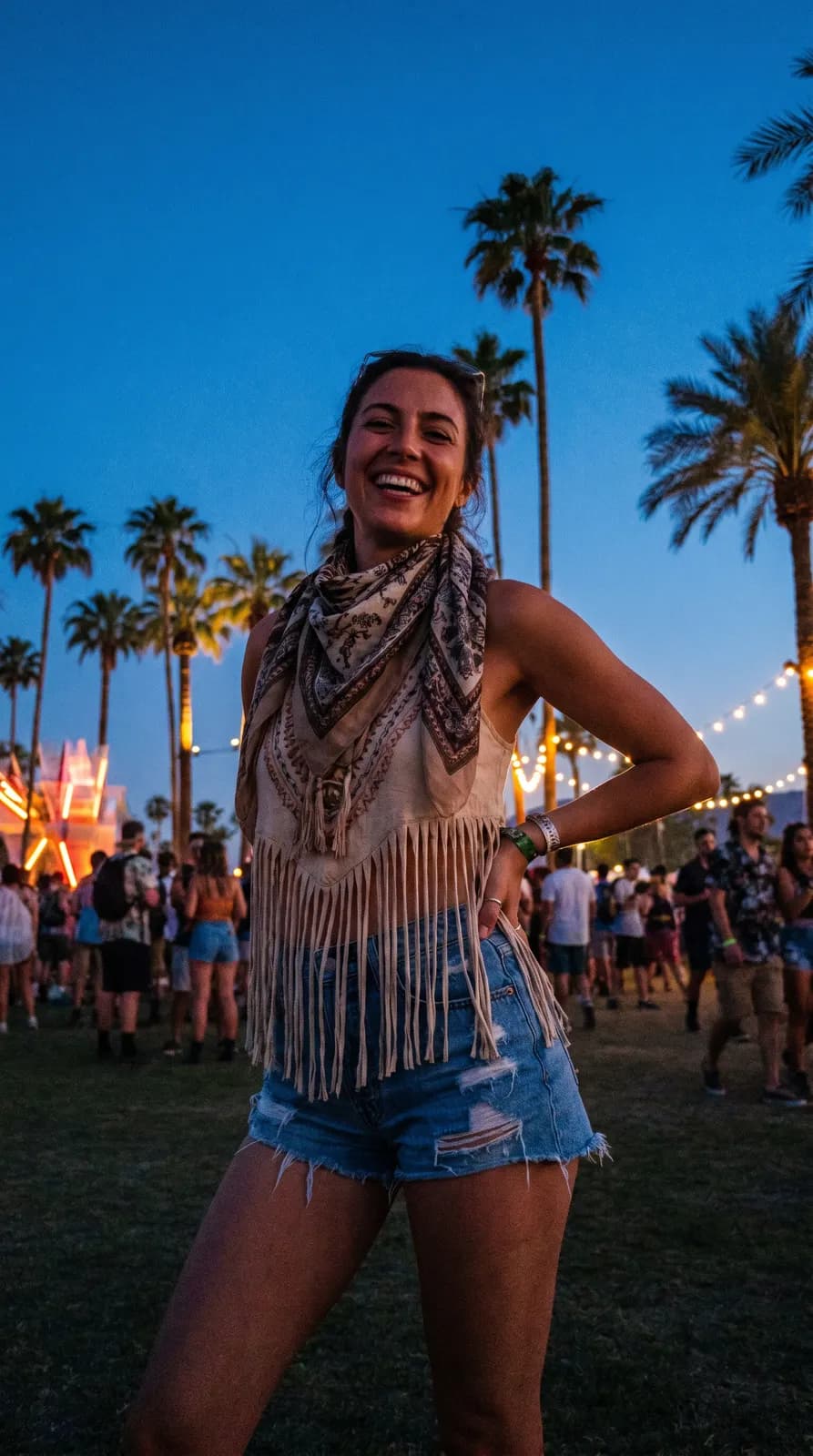 Dusk Blue Hour AI photo look