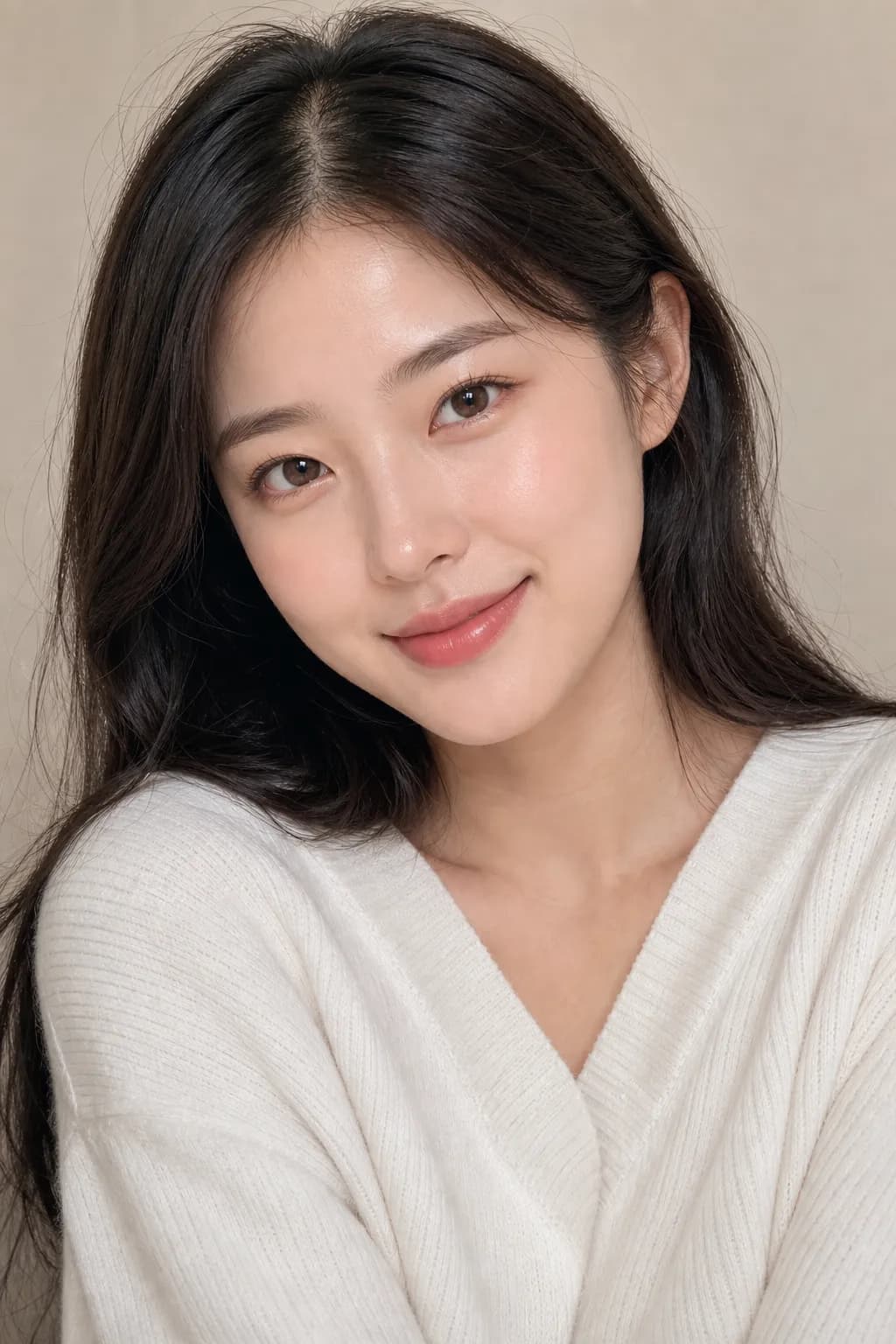 K-Beauty Retouch AI photo look