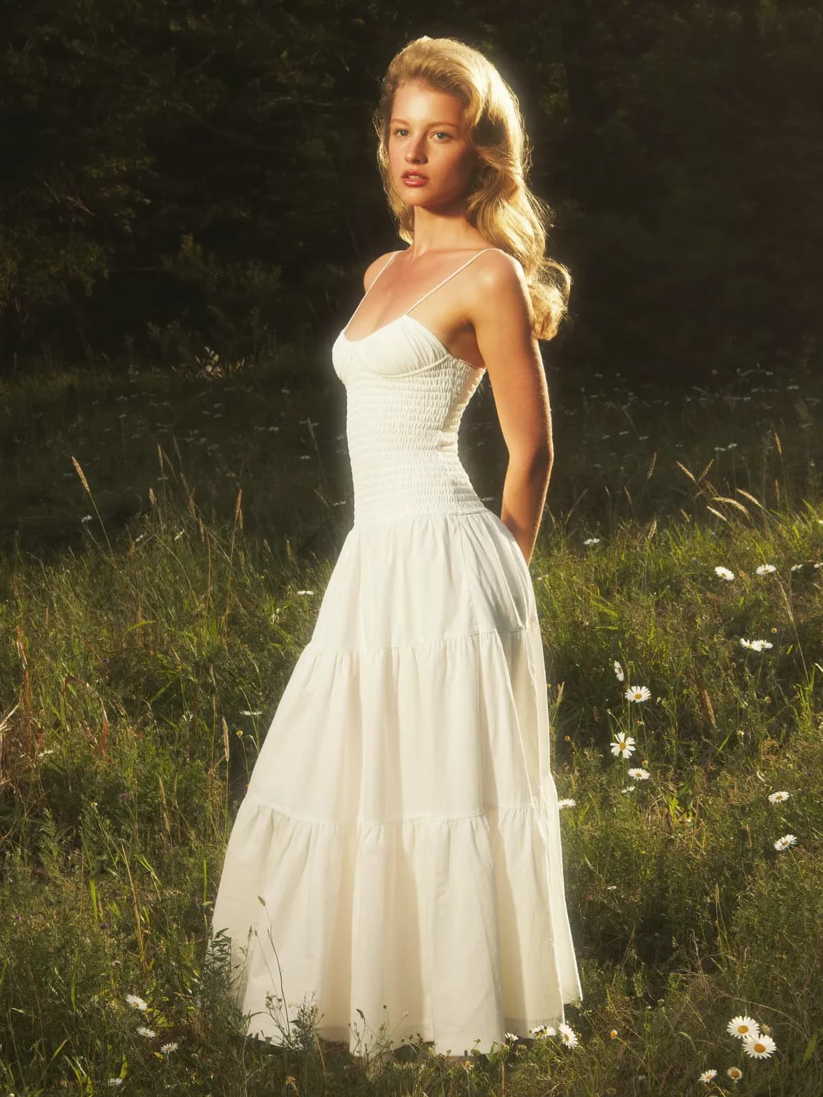 Wild Meadow Full Body AI photo look