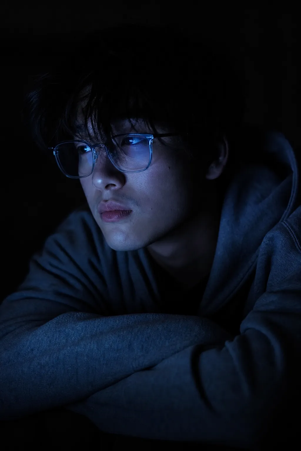 TV Glow Portrait AI photo look